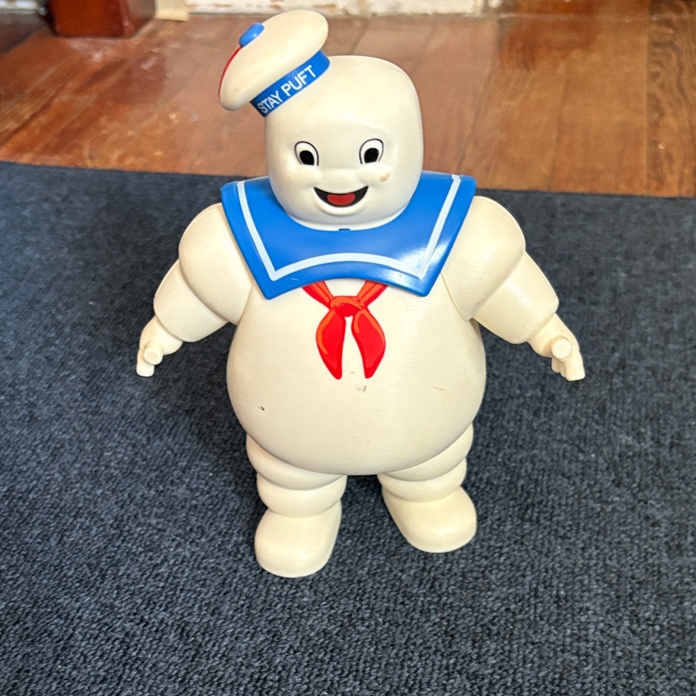 Stay Puft Marshmallow Man Action Figure - Cream and Blue